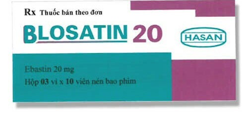 Thuốc Blosatin - Điều trị viêm mũi dị ứng -  Hộp 3 vỉ x 10 viên - Cách dùng