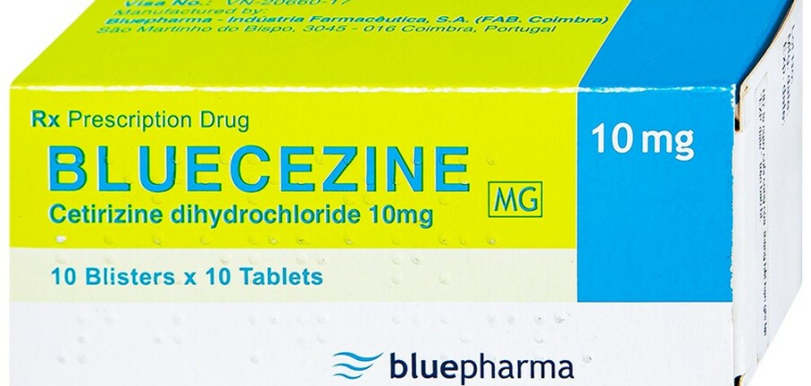 Thuốc Bluecezin - Điều trị viêm mũi dị ứng - 10 vỉ x 10 viên - Cách dùng