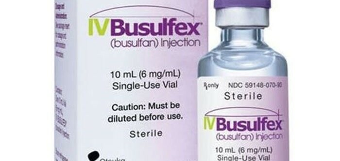 Thuốc Busulfex - Điều trị bệnh bạch cầu - Hộp lớp x 8 hộp nhỏ x 1 ống 10ml - Cách dùng
