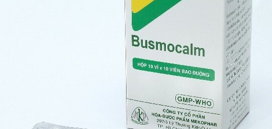 Thuốc Busmocalm - Điều trị các cơn đau vùng bụng - Hộp 10 vỉ x 10 viên - Cách dùng