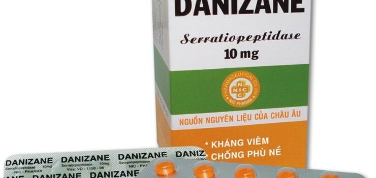 Thuốc Danizane - Kháng viêm và chống phù nề - Hộp 2 vỉ x 10 viên, 10 vỉ x 10 viên - Cách dùng