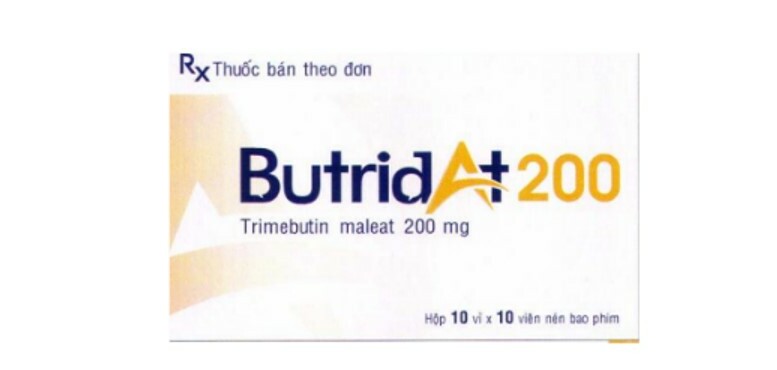 Thuốc Butridat - Giảm đau liên quan đến đường tiêu hóa - Hộp 10 vỉ x 10 viên - Cách dùng