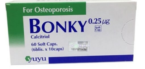 Thuốc Bonky - Dùng cho bệnh nhân loãng xương - Hộp 10 vỉ x 10 viên - Cách dùng