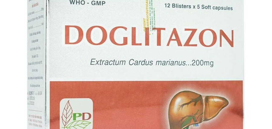 Thuốc Doglitazon - Điều trị các bệnh nhiễm độc gan - Hộp 3 vỉ x 10 viên - Cách dùng