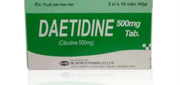 Thuốc Daetidine Tab - Điều trị các bệnh về não - 1 hộp/ 3 vỉ x 10 viên - Cách dùng