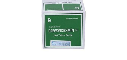 Thuốc Daewondexmin - Điều trị bệnh dị ứng - 1 hộp 1 lọ 500 viên - Cách dùng