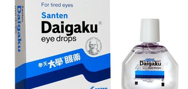 Thuốc nhỏ mắt Daigaku - Dùng cho mắt mệt mỏi và mắt viêm - Hộp 1 lọ 15 ml - Cách dùng