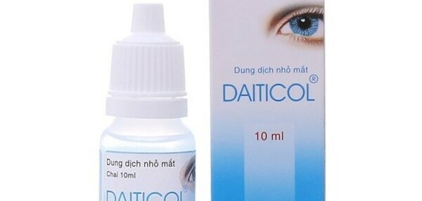 Thuốc nhỏ mắt Daiticol - Giảm cảm giác đỏ mắt, ngứa mắt - Hộp 1 chai 10ml - Cách dùng