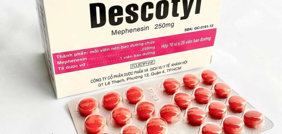 Thuốc Descotyl - Điều trị hỗ trợ các cơn đau co cứng cơ - Chai 100 viên - Cách dùng