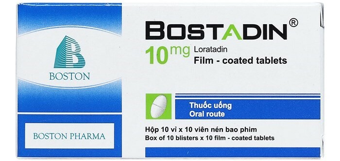 Thuốc Bostadin - Dùng trong viêm mũi dị ứng - Hộp 10 vỉ x 10 viên - Cách dùng