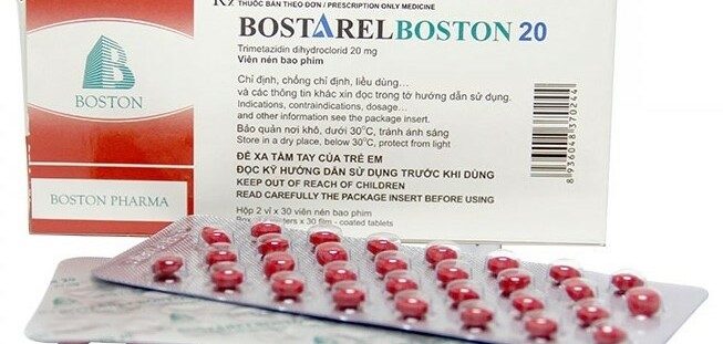 Thuốc Bostarel - Dự phòng cơn đau thắt ngực - Hộp 2 vỉ x 30 viên - Cách dùng