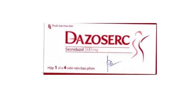 Thuốc Dazoserc - Điều trị bệnh do amip - Hộp 5 vỉ x 4 viên - Cách dùng