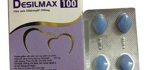 Thuốc Desilmax - Điều trị rối loạn chức năng cương dương - Cách dùng