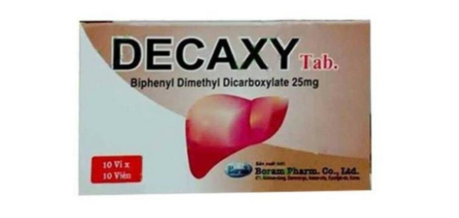 Thuốc Decaxy - Điều trị các tổn thương gan - Hộp 10 vỉ x 10 viên - Cách dùng