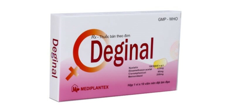 Thuốc Deginal - Điều trị nhiễm trùng âm đạo - Hộp 10 viên - Cách dùng