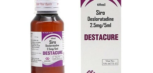 Thuốc Destacure - Điều trị viêm mũi dị ứng theo mùa - Hộp 1 chai 100ml - Cách dùng