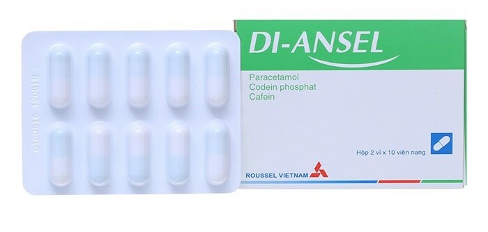 Thuốc Di-Ansel - Giảm đau cấp tính - Hộp 2 vỉ x 10 viên - Cách dùng