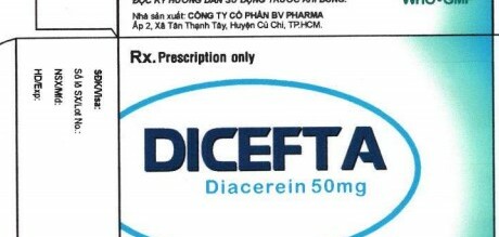 Thuốc Dicefta - Điều trị các bệnh viêm xương khớp - Hộp 3 vỉ x 10 viên - Cách dùng