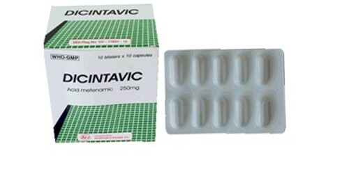 Thuốc Dicintavic 250Mg - Giảm các chứng đau của cơ thể - Hộp 10 vỉ x 10 viên - Cách dùng