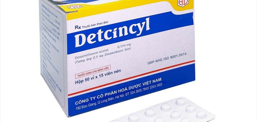 Thuốc Detcincyl - Thuốc giảm đau, kháng viêm - 20 vỉ x 30 viên - Cách dùng