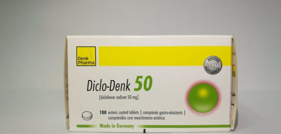 Thuốc Diclo-Denk 50 - Giảm đau và chống viêm - 10 vỉ x 10 viên - Cách dùng