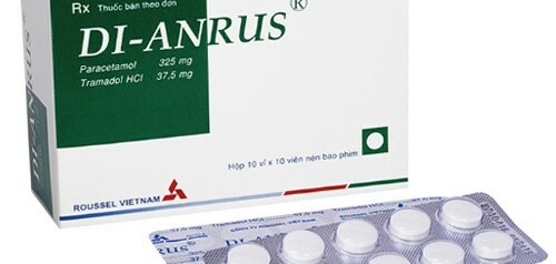 Thuốc Di-Anrus - Dùng để giảm đau - 10 vỉ x 10 viên - Cách dùng