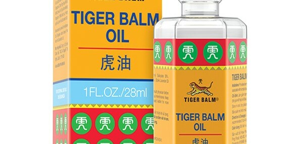 Dầu Tiger Balm Oil - Giảm đau nhức và đau cơ bắp - 1 chai 28ml - Cách dùng