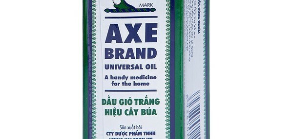 Dầu trắng hiệu cây búa axe brand universal oil - Dùng khi ngạt mũi, cảm cúm - Cách dùng