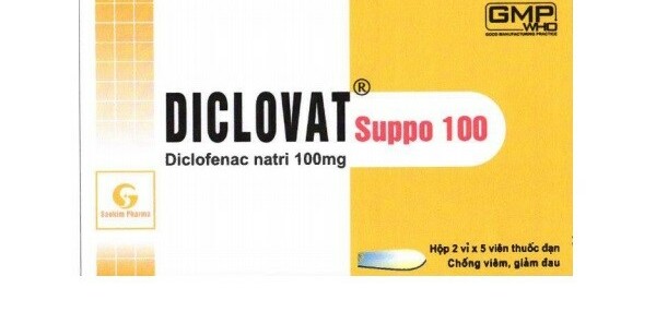 Thuốc Diclovat - Thuốc kháng viêm giảm đau - Hộp 2 vỉ x 5 viên - Cách dùng