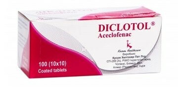 Thuốc Diclotol - Thuốc kháng viêm giảm đau - Hộp 2 vỉ x 14 viên - Cách dùng