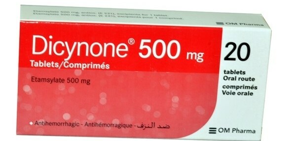 Thuốc Dicynone - Dùng để cầm máu - Hộp 2 vỉ x 10 viên - Cách dùng