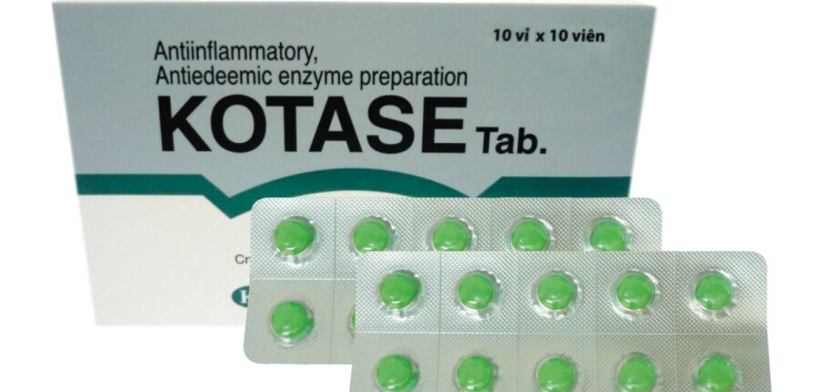 Thuốc Did Kotase - Giảm các triệu chứng viêm - Hộp 10 vỉ x 10 viên - Cách dùng