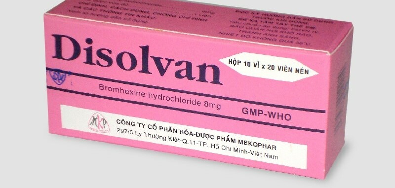 Thuốc Disolvan - Điều trị bệnh đường hô hấp - Cách dùng