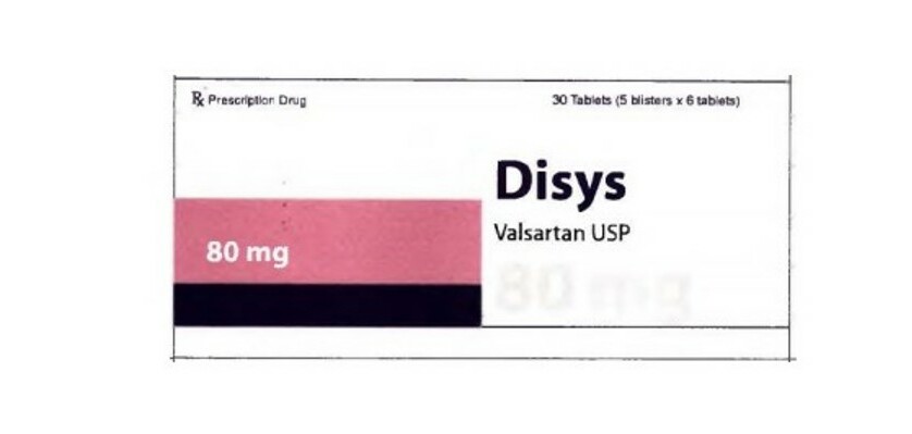 Thuốc Disys - Điều trị tăng huyết áp và suy tim - Hộp 5 vỉ x 6 viên - Cách dùng