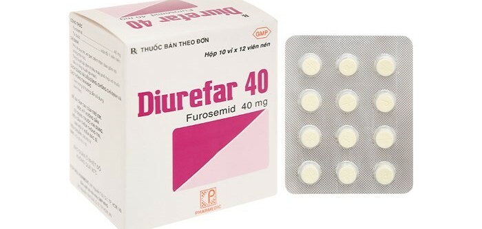 Thuốc Diurefar - Điều trị lợi tiểu - 40mg - Cách dùng