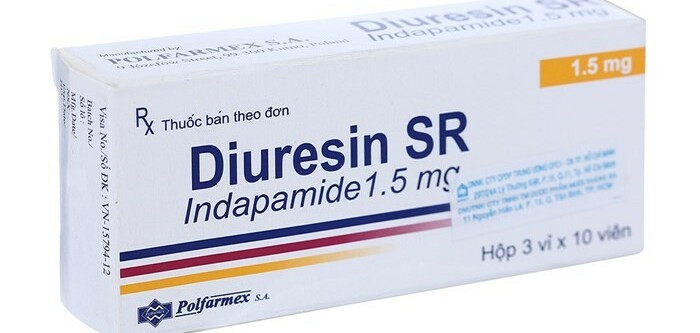 Thuốc Diuresin Sr - Điều trị bệnh tim mạch - Hộp 30 viên - Cách dùng