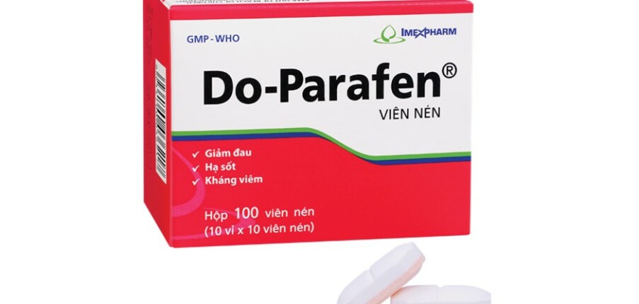 Thuốc Do-Parafen - Điều trị giảm đau, hạ sốt - Hộp 10 vỉ x 10 viên - Cách dùng
