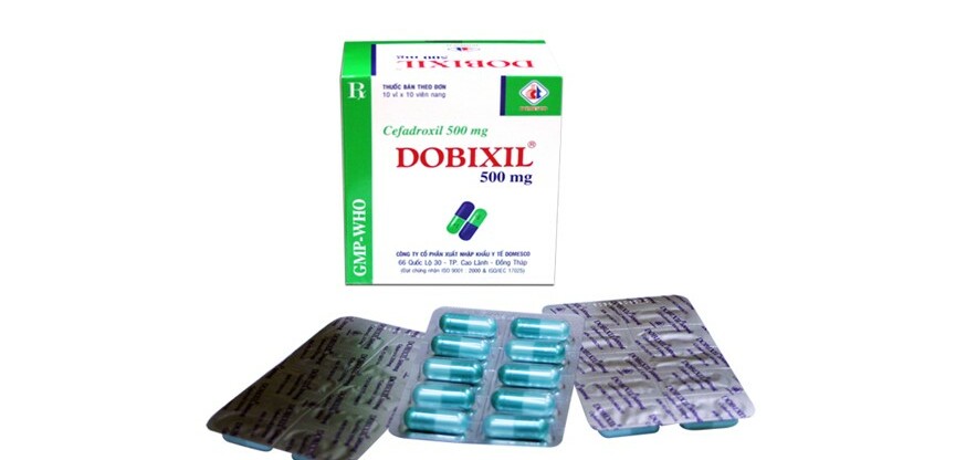 Thuốc Dobixil - Điều trị nhiễm khuẩn - Hộp 10 vỉ x 10 viên - Cách dùng