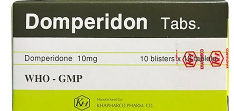 Thuốc Domperidon - Điều trị chống buồn nôn - Hộp 10 vỉ x 10 viên - Cách dùng