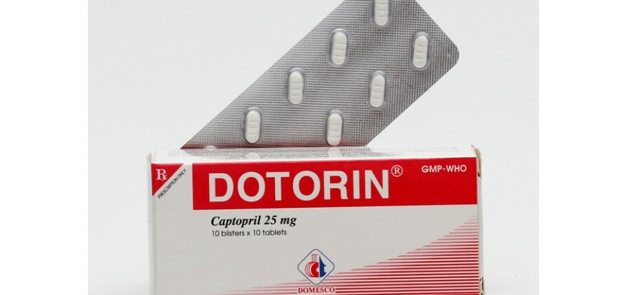 Thuốc Dotorin - Điều trị tăng huyết áp, suy tim - Hộp 10 vỉ x 10 viên - Cách dùng