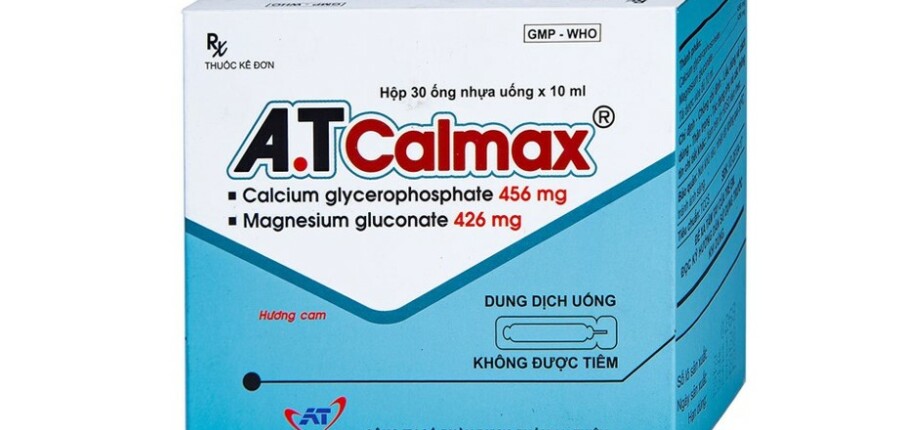 Thuốc A.t Calmax - Bổ sung Canxi -  Hộp 30 ống x 10ml - Cách dùng