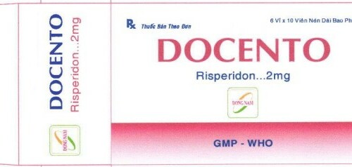Thuốc Docento - Điều trị loạn thần - Hộp 10 vỉ x 10 viên - Cách dùng