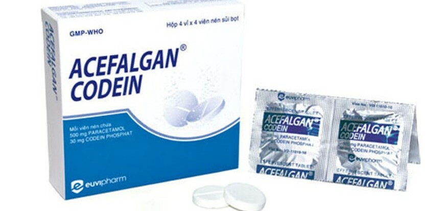 Thuốc Acefagan codein - Điều trị giảm đau - Hộp 4 vỉ xé x 4 viên - Cách dùng