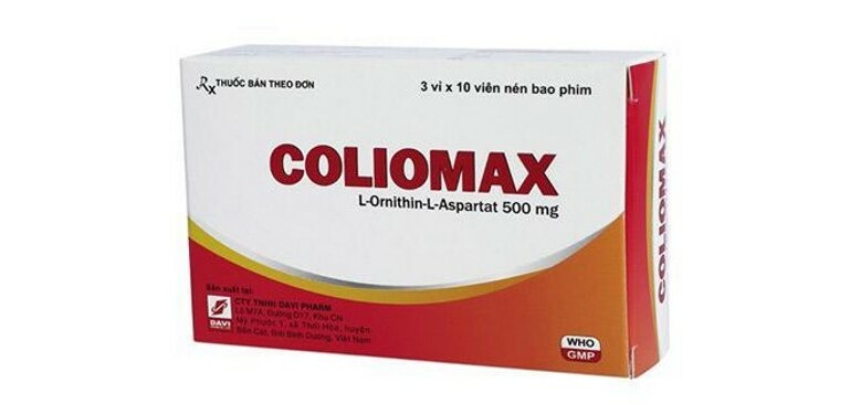 Thuốc Coliomax - Điều trị các rối loạn ý thức - Hộp 6 vỉ x 10 viên - Cách dùng