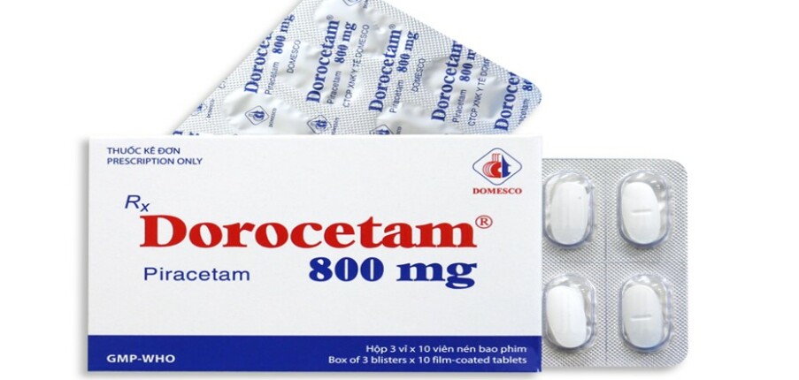 Thuốc Dorocetam - Điều trị rung giật cơ - Hộp 3 vỉ x 10 viên - Cách dùng