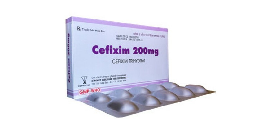 Thuốc Cefixim - Điều trị nhiễm khuẩn - Hộp 20 viên - Cách dùng