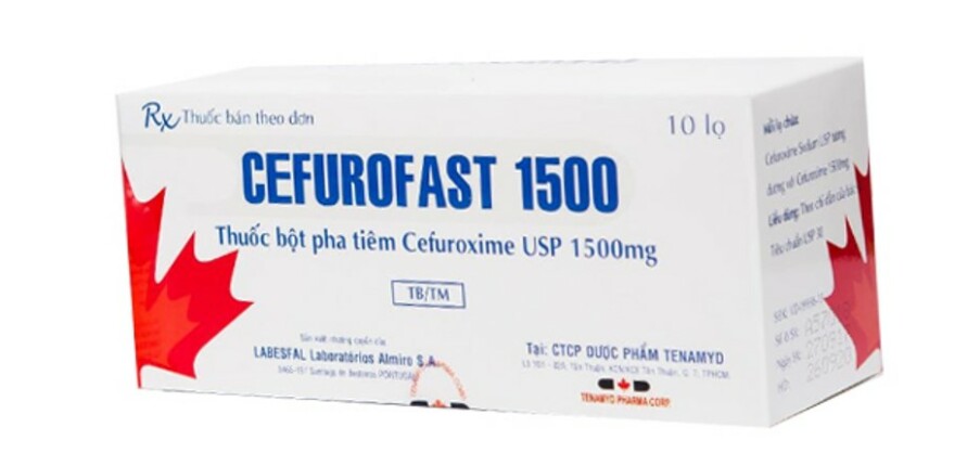 Thuốc Cefurofast -  Chống khuẩn, kháng virus - Hộp x 10 lọ - Cách dùng