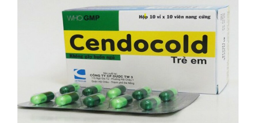 Thuốc Cendocold - Điều trị dị ứng - Hộp 10 vỉ x 10 viên - Cách dùng