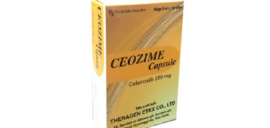 Thuốc Ceozime - Giảm đau, chống viêm - Hộp 3 vỉ x 10 viên - Cách dùng