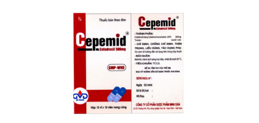 Thuốc Cepemid 500 - Điều trị nhiễm khuẩn - Cách dùng